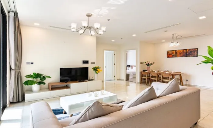 Viewing To The Zoo Three Bedroom Apartment in Golden River District 1 HCMC 110sqm 1,600 USD/month
