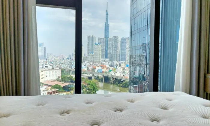 Big Size Two Bedroom Apartment For Rent in Vinhomes Golden River District 1 HCMC 84sqm 1,300 USD/month
