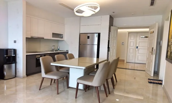 Big Size Two Bedroom Apartment For Rent in Vinhomes Golden River District 1 HCMC 84sqm 1,300 USD/month