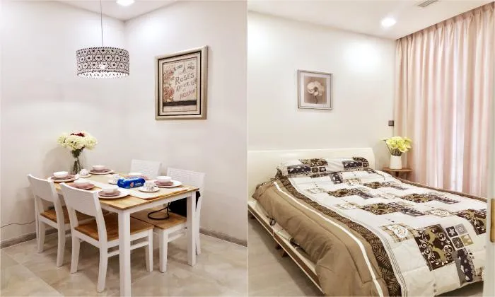 Two Beds Vinhomes Golden River Apartment For Rent HCMC 75sqm 1,000 USD/month