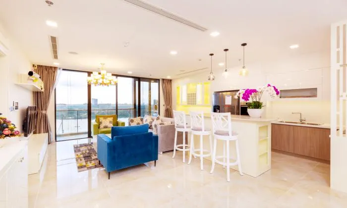 Charming Vinhomes Golden River Apartment For Rent HCMC 118sqm 2,600 USD/month