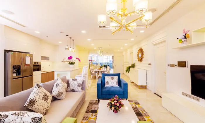 Charming Vinhomes Golden River Apartment For Rent HCMC 118sqm 2,600 USD/month