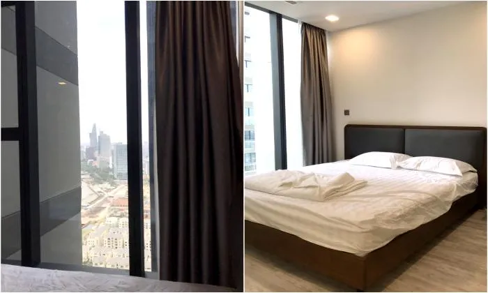 One Bed Vinhomes Golden River Apartment for rent HCMC 50sqm 900 USD/month