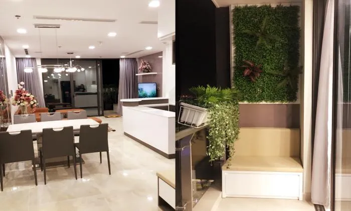 Big Size Vinhomes Golden River Apartment for rent HCMC 78sqm 1,200 USD/month