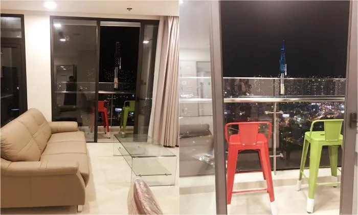 Landmark View Vinhomes Golden River Apartment for rent HCMC 68sqm 1,300 USD/month