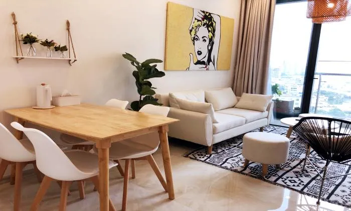 2 Bedroom Vinhomes Bason Apartment For Rent in District 1 HCMC 70sqm 1,500 USD/month