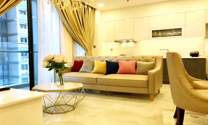 Nice Vinhomes Golden River Apartment For Rent HCMC 70sqm 1,300 USD/month