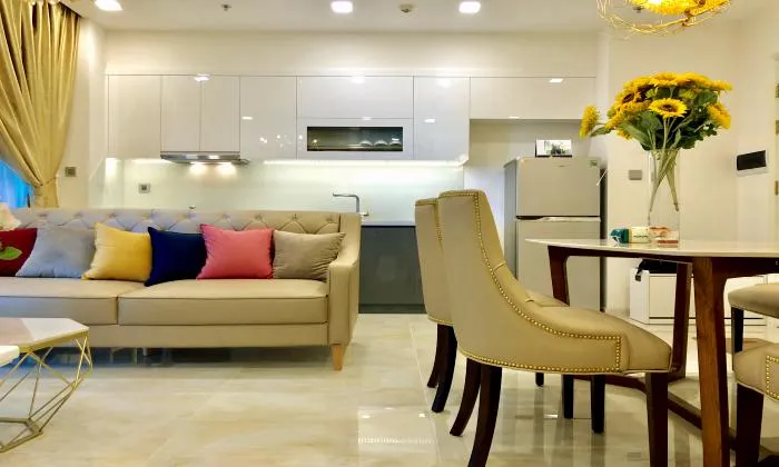 Nice Vinhomes Golden River Apartment For Rent HCMC 70sqm 1,300 USD/month