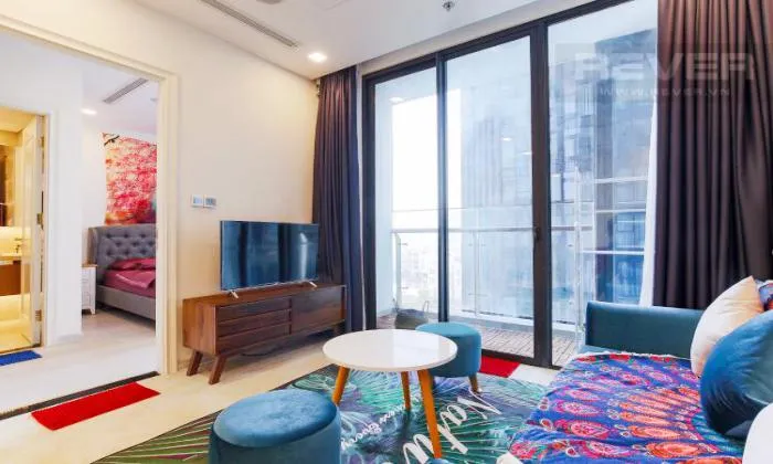 Furnished Vinhomes Golden River Apartment For Rent HCMC 70sqm 1,200 USD/month