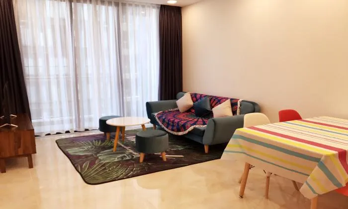 Furnished Vinhomes Golden River Apartment For Rent HCMC 70sqm 1,200 USD/month