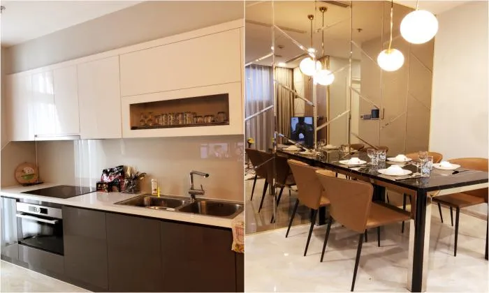 Good Quality Vinhomes Golden River Apartment For Rent HCMC 68sqm 1,600 USD/month