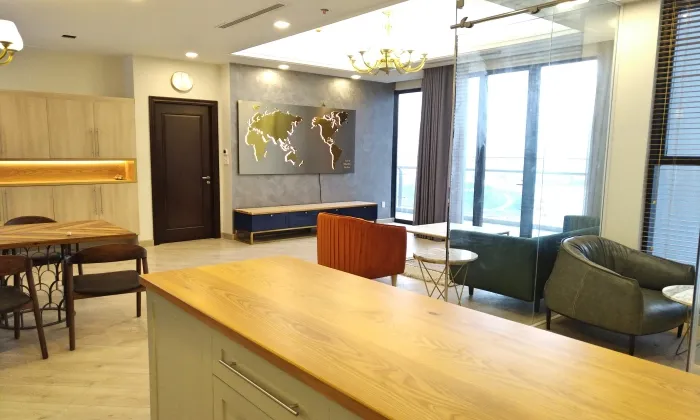 Luxurious Vinhomes Golden River Apartment for rent HCMC 147sqm 3,500 USD/month