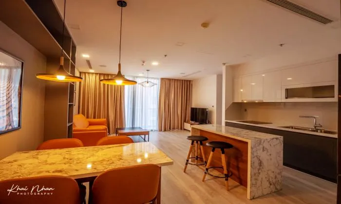 Great Design Vinhomes Golden River Apartment for rent HCMC 72sqm 1,400 USD/month