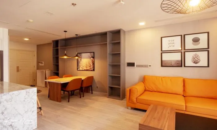 Great Design Vinhomes Golden River Apartment for rent HCMC 72sqm 1,400 USD/month