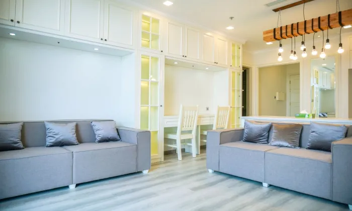 Modern Two Bedroom Apartment For Rent Aqua 3 Golden River 80sqm 1,400 USD/month