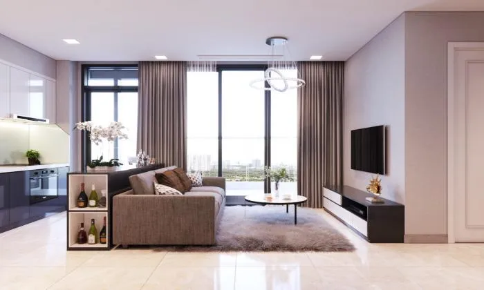 Brilliant Vinhomes Golden River Apartment For Rent HCMC 72sqm 1,500 USD/month