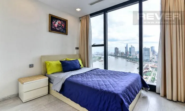 Good Size Two Bedroom Apartment For Rent in Vinhomes Golden River District 1 HCMC 77sqm 1,300 USD/month