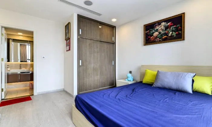Good Size Two Bedroom Apartment For Rent in Vinhomes Golden River District 1 HCMC 77sqm 1,300 USD/month
