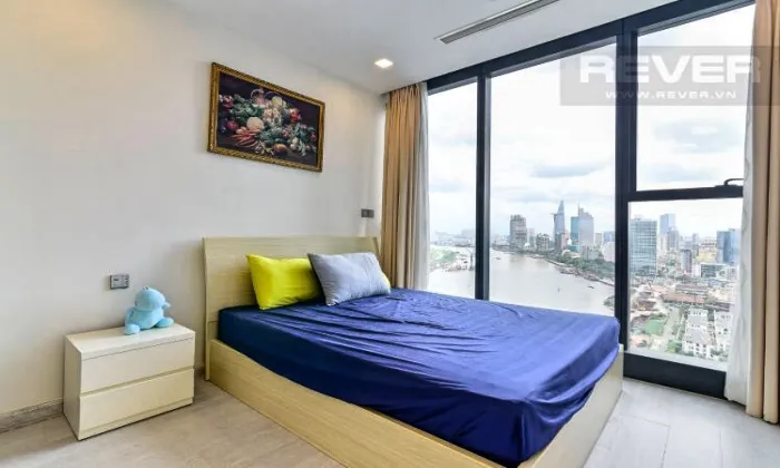 Good Size Two Bedroom Apartment For Rent in Vinhomes Golden River District 1 HCMC 77sqm 1,300 USD/month