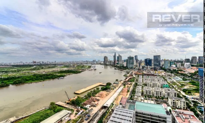 Good Size Two Bedroom Apartment For Rent in Vinhomes Golden River District 1 HCMC 77sqm 1,300 USD/month