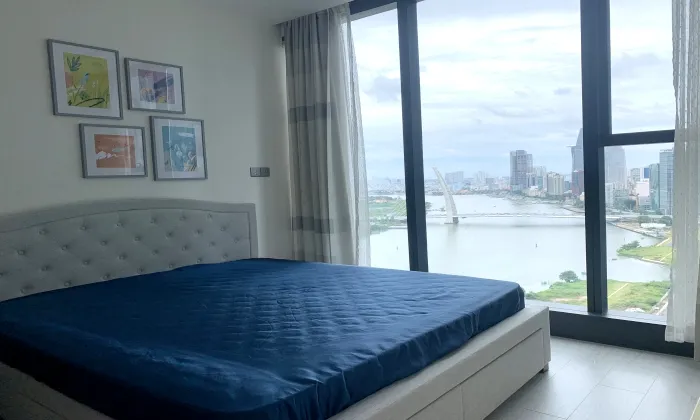 Batthtup Two Bedroom Apartment in Vinhome Golden River For Rent in District 01 HCMC 70sqm 1,500 USD/month