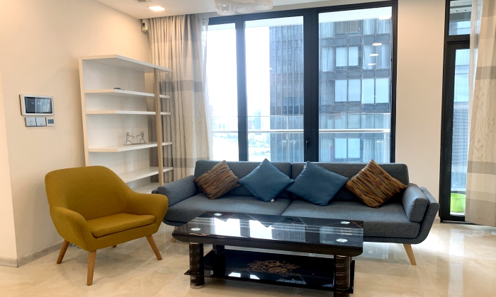 Batthtup Two Bedroom Apartment in Vinhome Golden River For Rent in District 01 HCMC