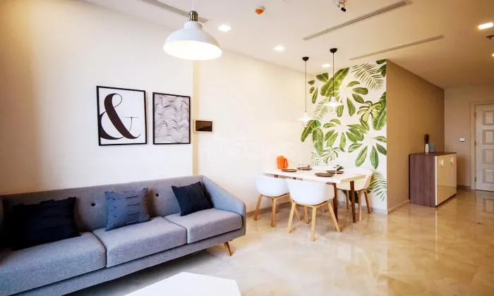 Beautiful Vinhomes Golden River Apartment For Rent HCMC 75sqm 1,400 USD/month
