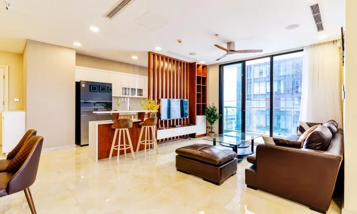 Pretty Vinhomes Golden River Apartment For Rent HCMC 98sqm 1,650 USD/month
