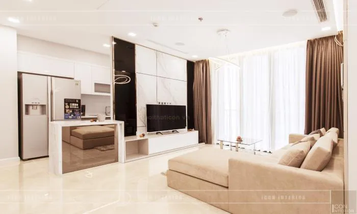 Modern 3Beds Vinhomes Golden River Apartment for rent HCMC 98sqm 1,700 USD/month