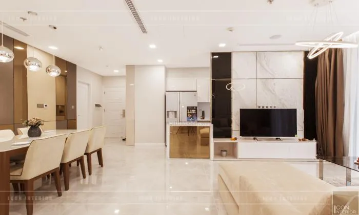 Modern 3Beds Vinhomes Golden River Apartment for rent HCMC 98sqm 1,700 USD/month