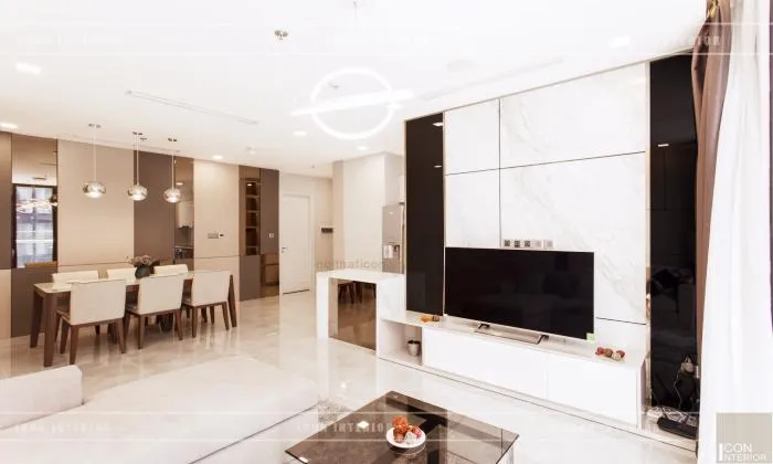 Modern 3Beds Vinhomes Golden River Apartment for rent HCMC 98sqm 1,700 USD/month