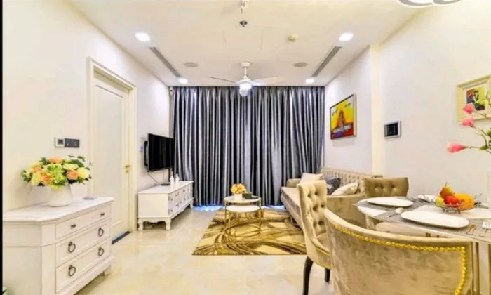 High Floor Two Bedroom Apartment in Aqua 4 For Rent HCM 67sqm 1,200 USD/month