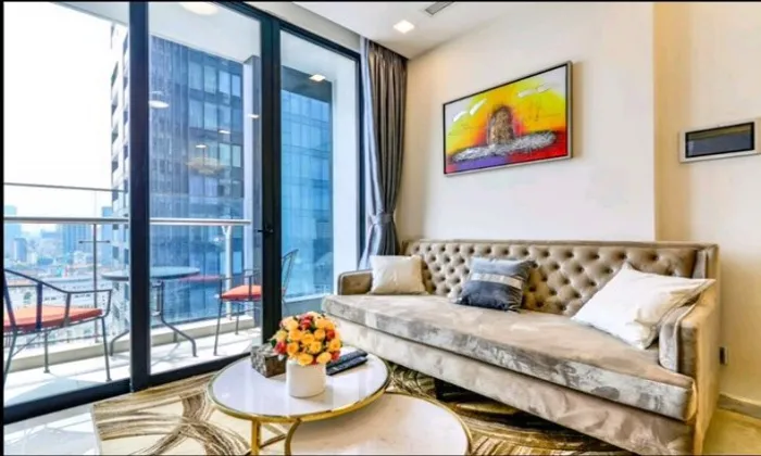 High Floor Two Bedroom Apartment in Aqua 4 For Rent HCM 67sqm 1,200 USD/month