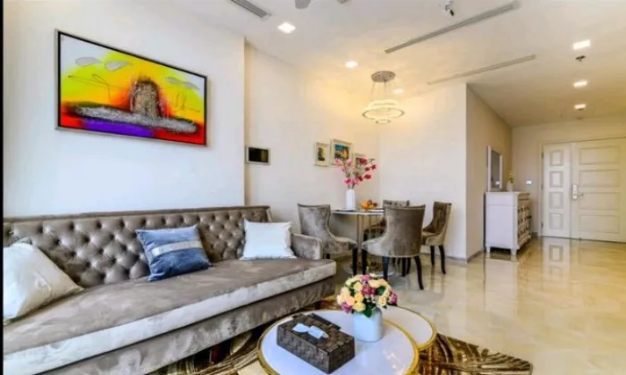 High Floor Two Bedroom Apartment in Aqua 4 For Rent HCM 67sqm 1,200 USD/month