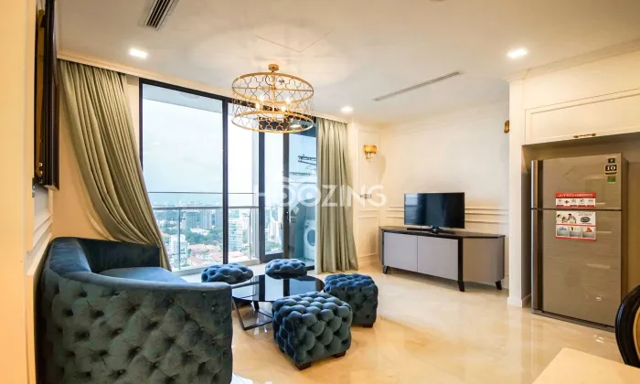 Good Looking Two Bedroom Apartment For Rent in Golden River District 1 HCMC 77sqm 1,450 USD/month