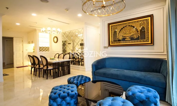 Good Looking Two Bedroom Apartment For Rent in Golden River District 1 HCMC 77sqm 1,450 USD/month