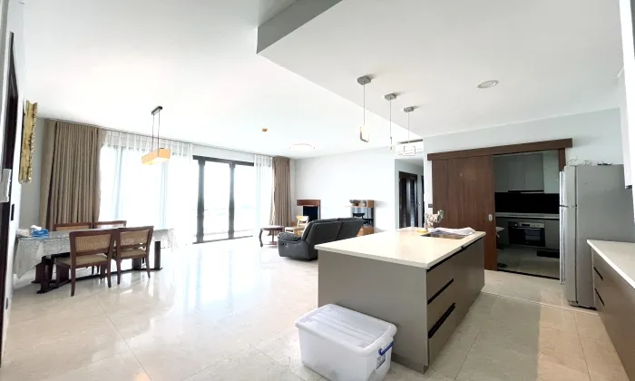 Furnished Fantastic View Four Bedroom The D'Edge Apartment in Thao Dien Thu Duc City 188sqm 5,000 USD/month