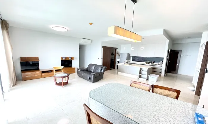 Furnished Fantastic View Four Bedroom The D'Edge Apartment in Thao Dien Thu Duc City 188sqm 5,000 USD/month