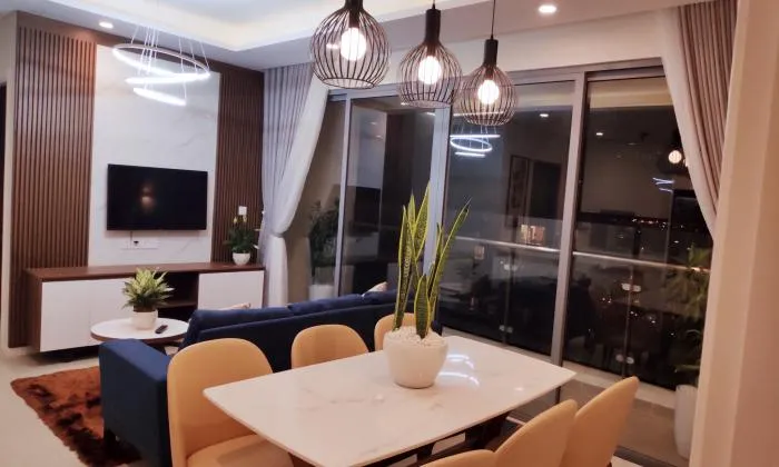Amazing Interior Two Bedroom Apartment For Rent in Diamond Island District 2 HCMC 90sqm 1,200 USD/month