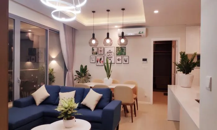 Amazing Interior Two Bedroom Apartment For Rent in Diamond Island District 2 HCMC 90sqm 1,200 USD/month
