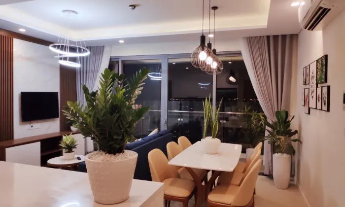 Amazing Interior Two Bedroom Apartment For Rent in Diamond Island District 2 HCMC 90sqm 1,200 USD/month