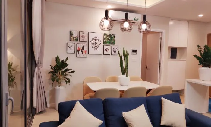 Amazing Interior Two Bedroom Apartment For Rent in Diamond Island District 2 HCMC 90sqm 1,200 USD/month