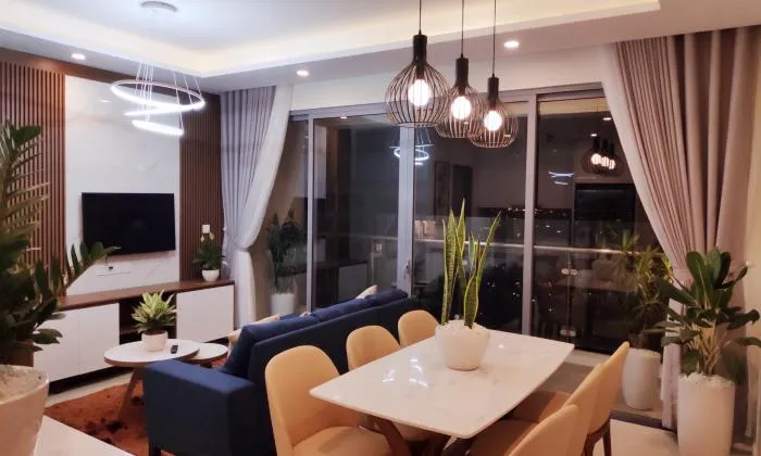 Amazing Interior Two Bedroom Apartment For Rent in Diamond Island District 2 HCMC 90sqm 1,200 USD/month