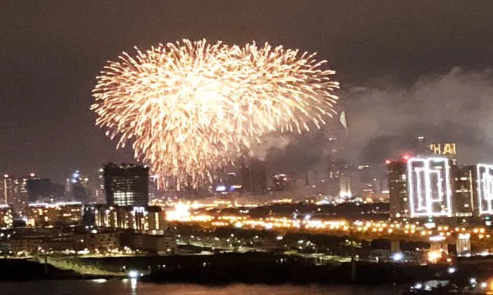 Stunning Fire Works View Two Bedroom Apartment For Rent Diamond Island District 2 HCMC 94sqm 1,200 USD/month