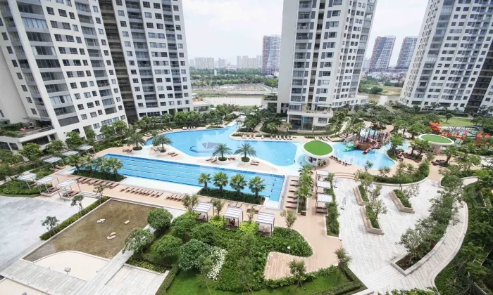 Simply and Modern Two Bedroom Apartment For Rent in Diamond Island District 2 HCM 90sqm 1,100 USD/month