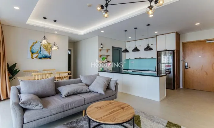 Two Bedroom Apartment With Nice Furniture For Rent in Diamond Island District 2 HCMC 90sqm 1,200 USD/month