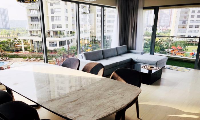 Pool View Of Three Bedroom Apartment in Diamond island District 2 HCMC