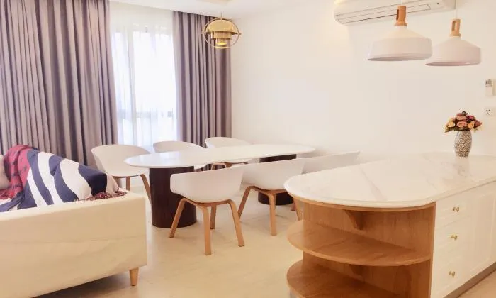 Stunning Interior Two Bedroom Diamond Island Apartment For Rent in District 2 HCMC 90sqm 1,300 USD/month