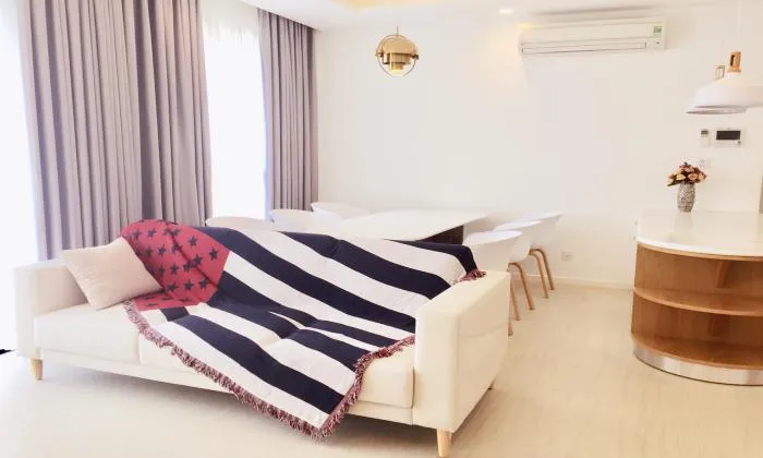 Stunning Interior Two Bedroom Diamond Island Apartment For Rent in District 2 HCMC 90sqm 1,300 USD/month
