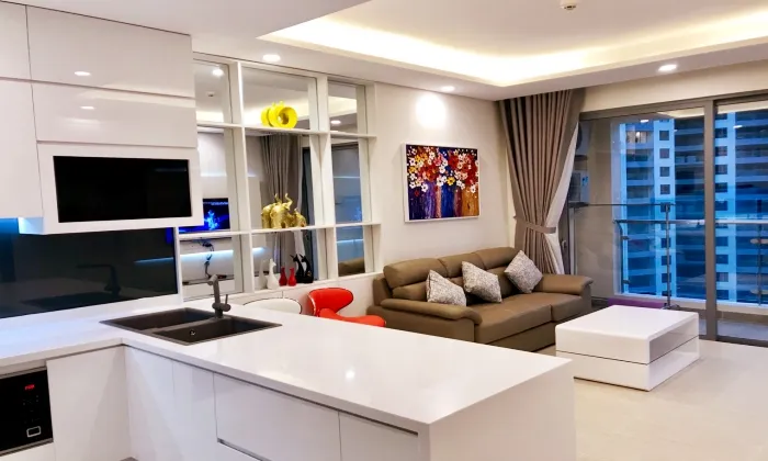 Nice One Bedroom Diamond Island Apartment For Rent in District 2 Ho Chi Minh City 50sqm 700 USD/month